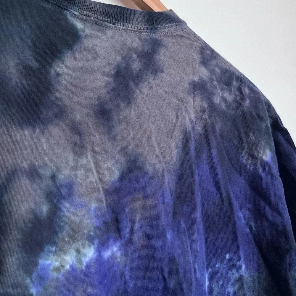 Vintage Liquid Blue Pink Floyd Tye Dye Band T-Shirt - Picture 4 of 13